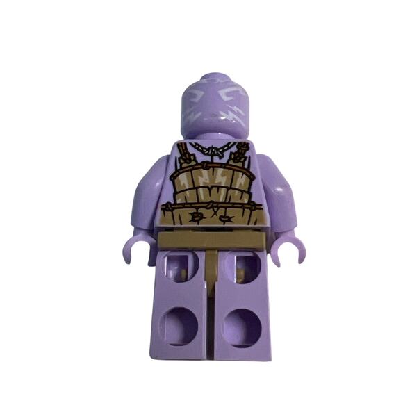 Lego Minifig Ninjago Thunder Keeper, No Headdress, Keeper Village - Picture 2 of 2